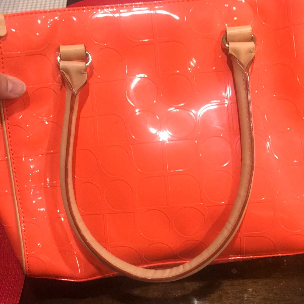 Womens Orange Kate Spade Purse - Picture 5 of 11